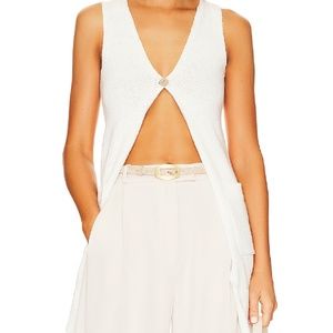 L'Academie Knit Lajos Vest Size Large